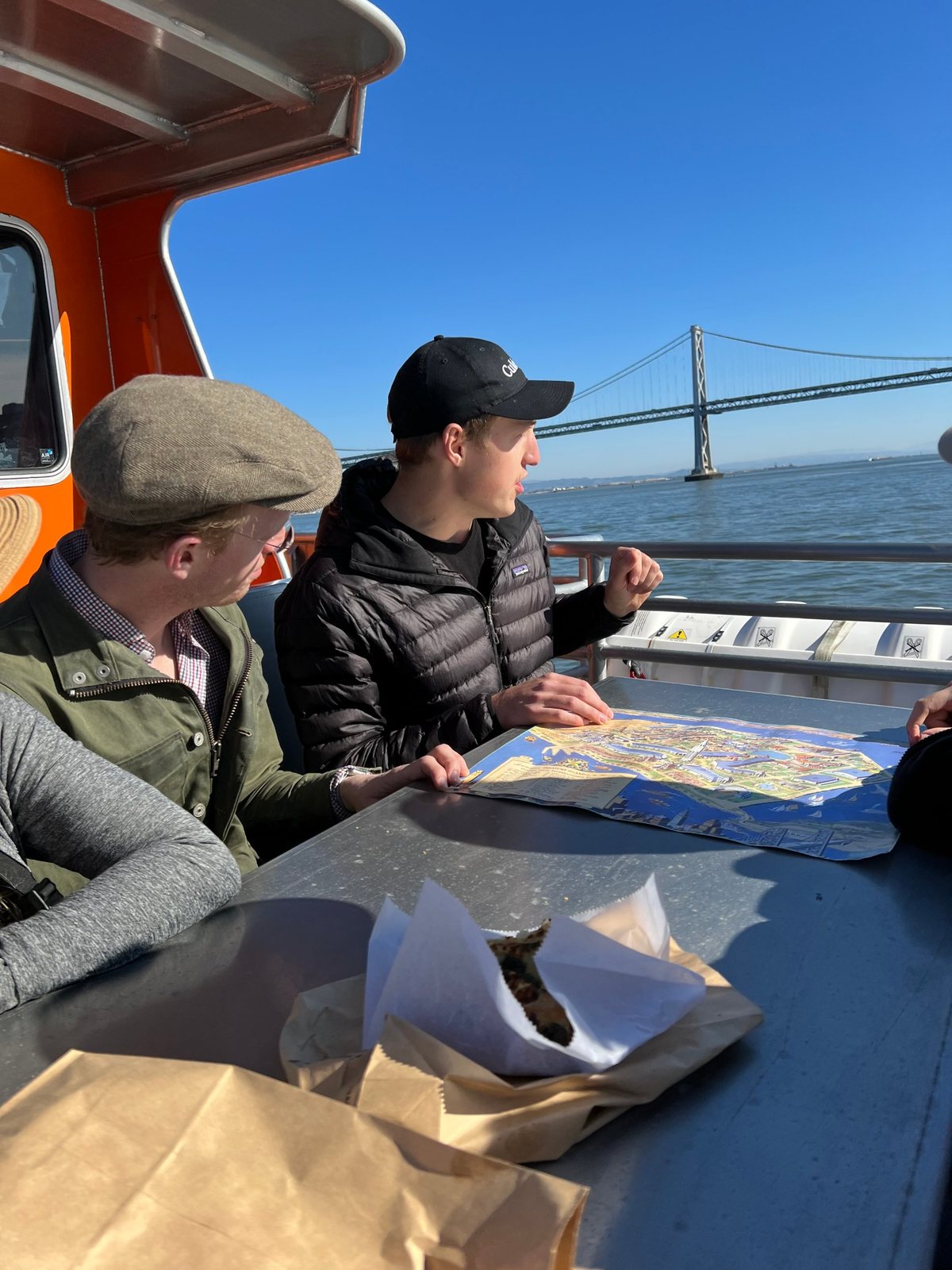 On the ferry to Treasure Island
