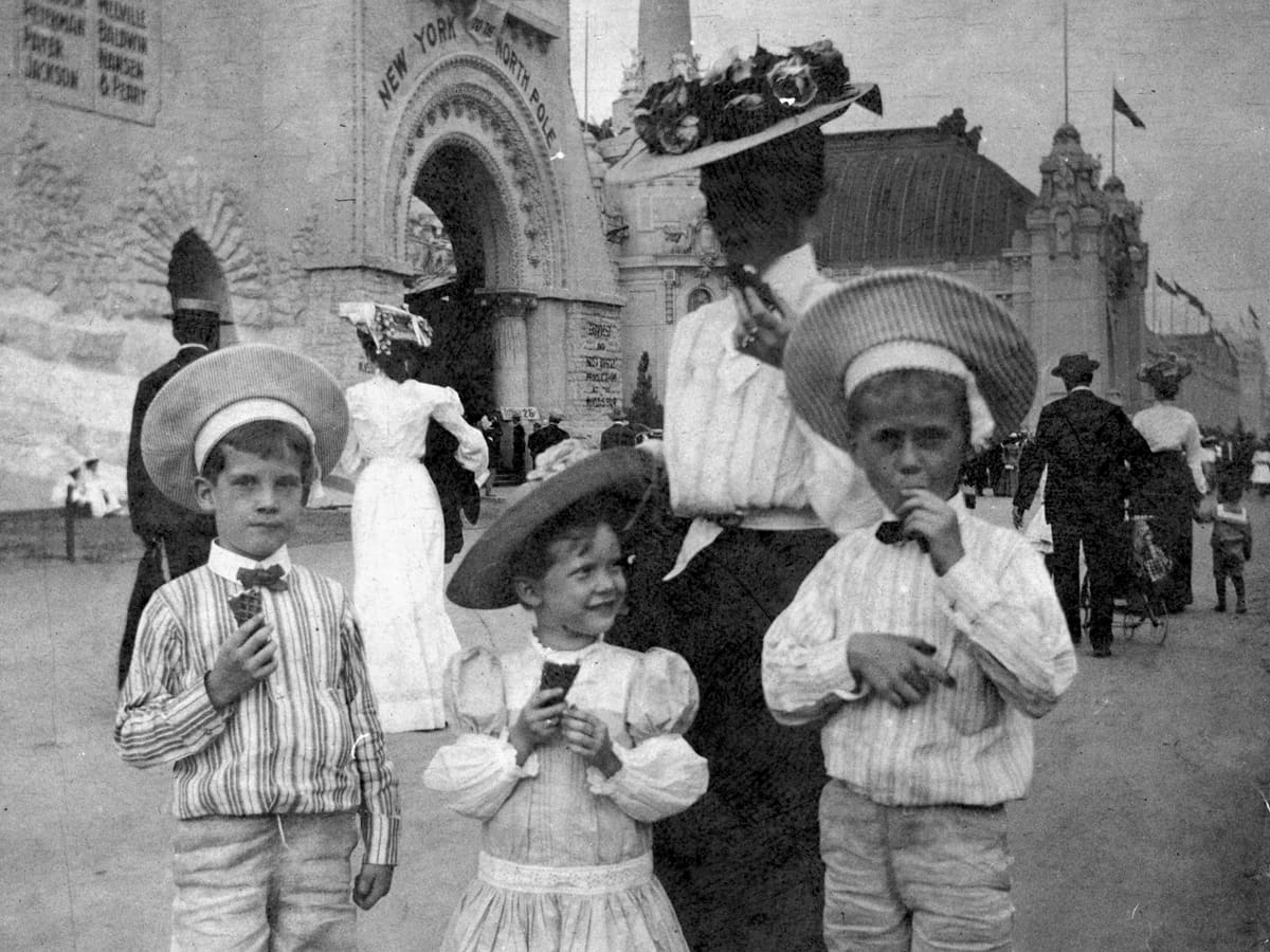 The Ice Cream Cone — Louisiana Purchase Exposition, St. Louis, 1904