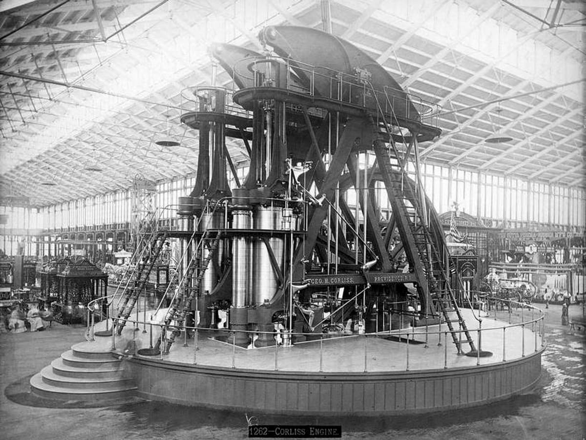 Steam Power — Centennial Exhibition, Philadelphia, 1876