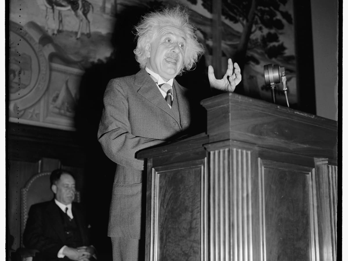 Einstein Opens the Fair — New York World’s Fair, 1939