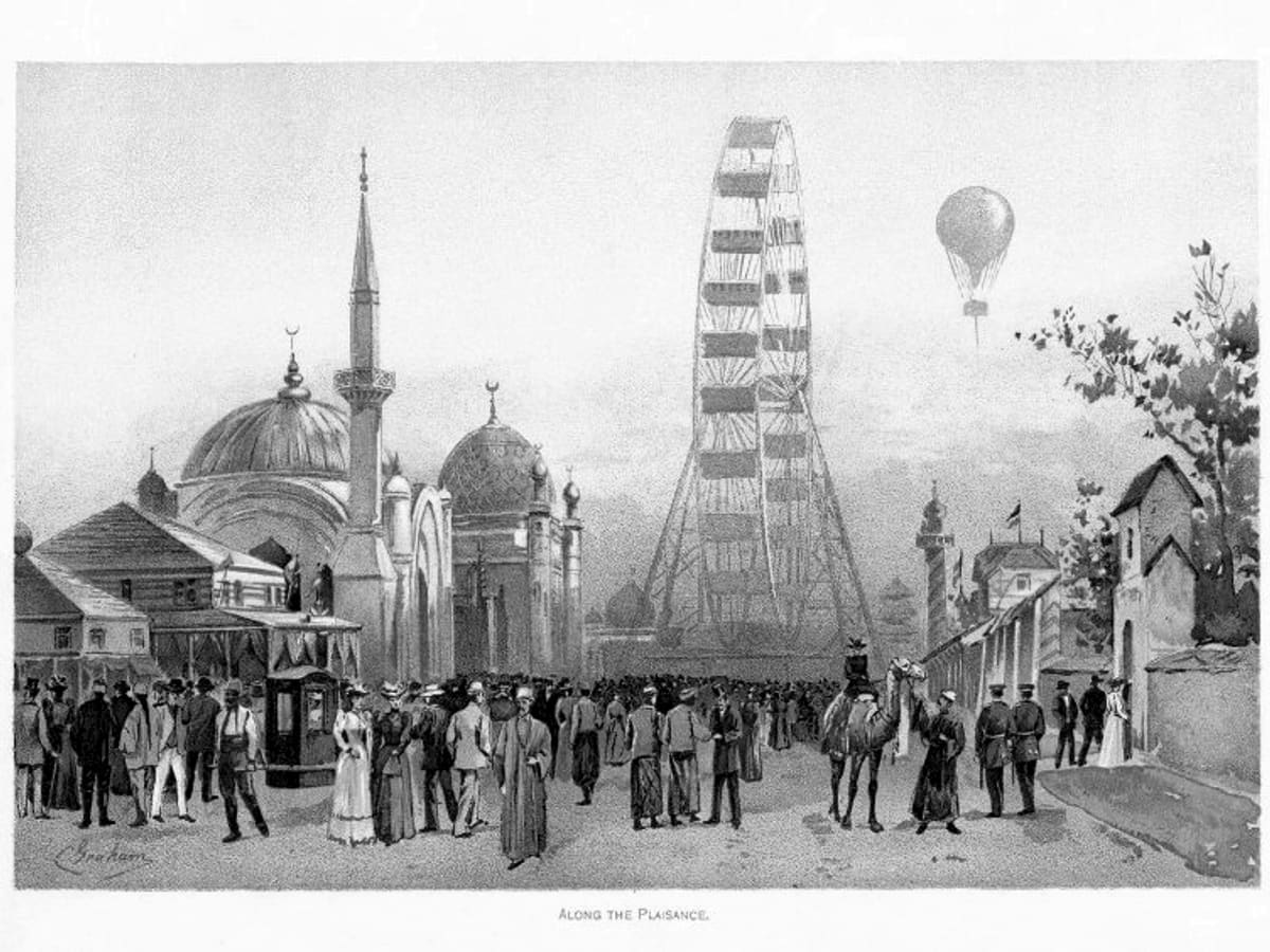 The Ferris Wheel — World’s Columbian Exposition, Chicago, 1893