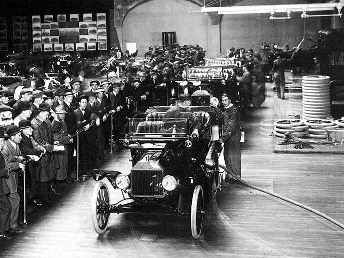 The Assembly Line — Panama-Pacific Exposition, San Francisco, 1915