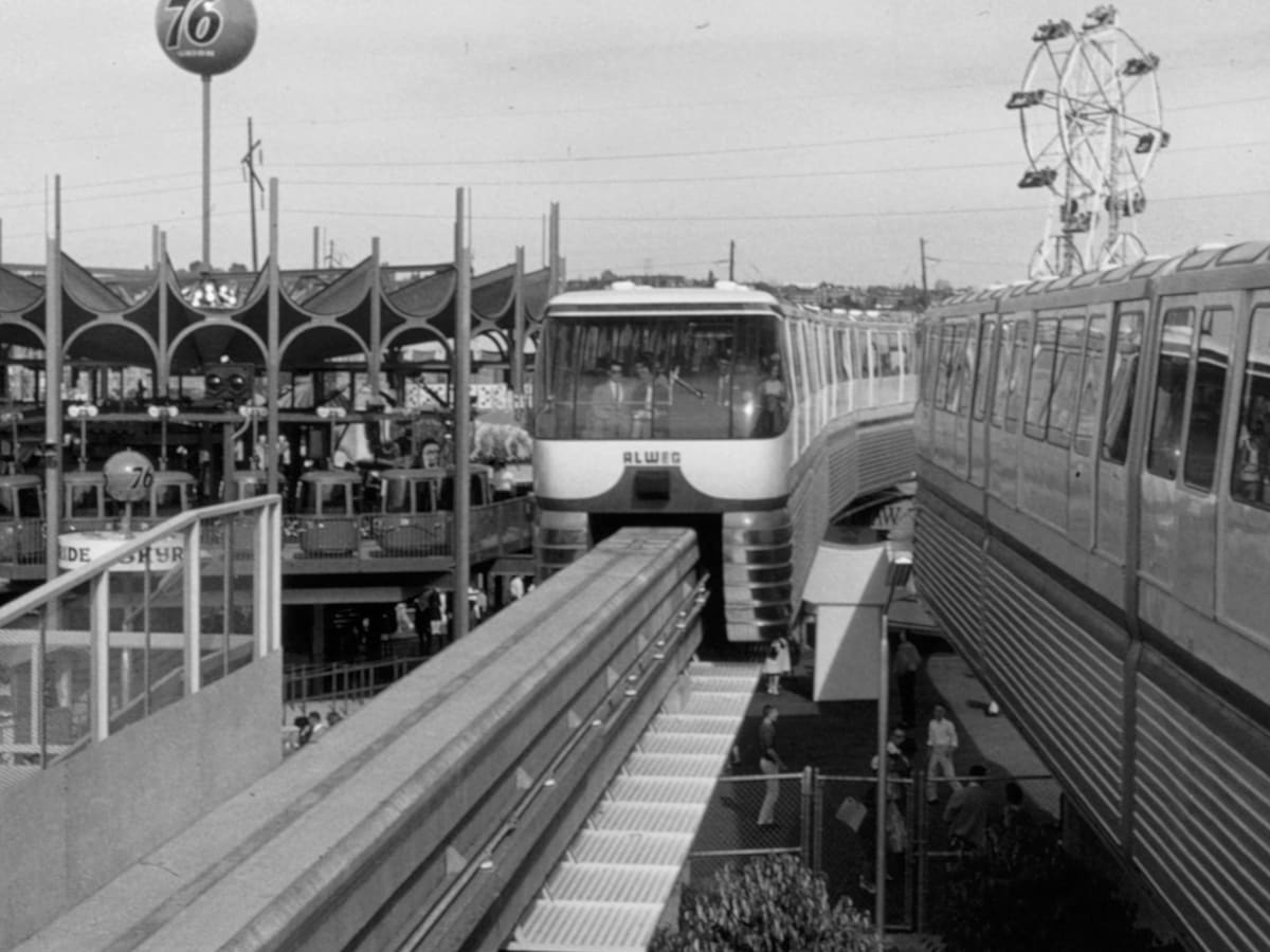 The Monorail — Century 21 Exposition, Seattle, 1962